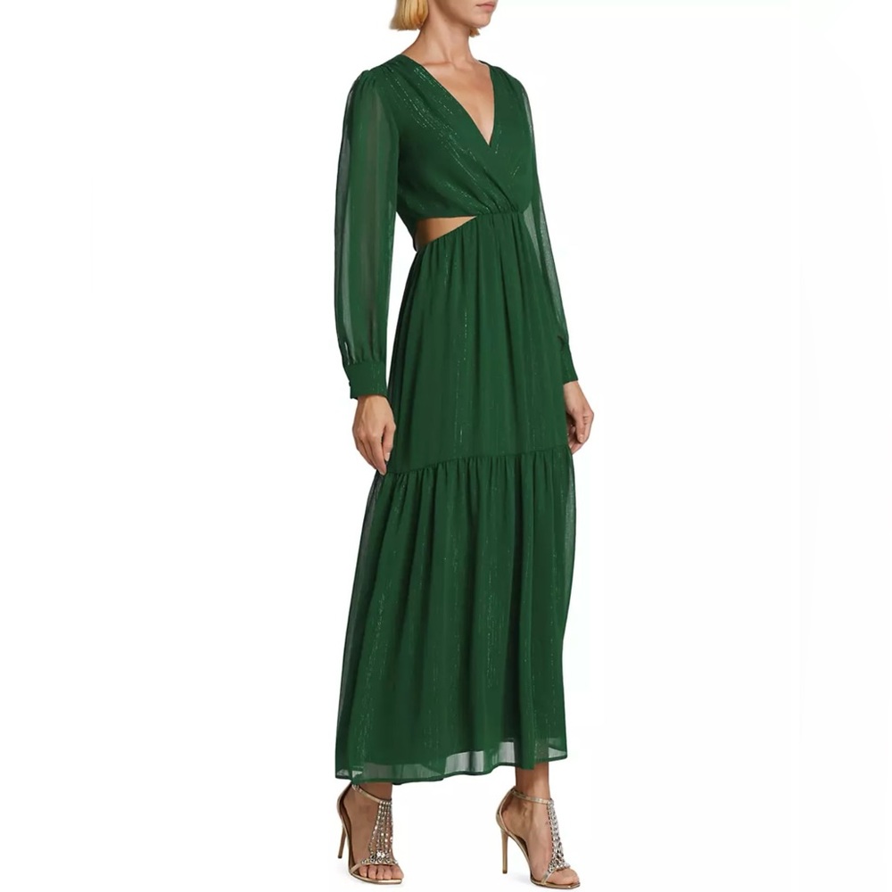Wayf Rexy Cut-Out Tiered Maxi Dress
